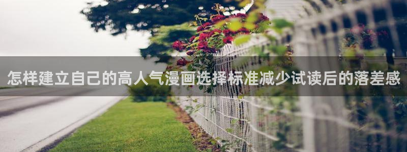 51漫画最新作品大全：怎样建立自己的高人气漫画选择标准减少试读后的落差感